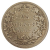 1887 Canada 25-cents G-VG (G6) $