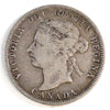 1888 Canada 25-cents F-VF (F15) $
