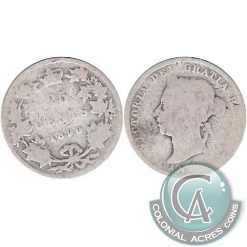 1890H Canada 25-cents Filler