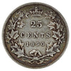 1890H Canada 25-cents F-VF (F15) $