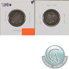 1890H Canada 25-cents Very Fine (VF20) $