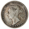1890H Canada 25-cents VG-F (VG10) $