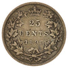 1893 Canada 25-cents F-VF (F15) $