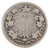 1893 Canada 25-cents G-VG (G6) $