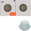 1899 Canada 25-cents Very Fine (VF20) $