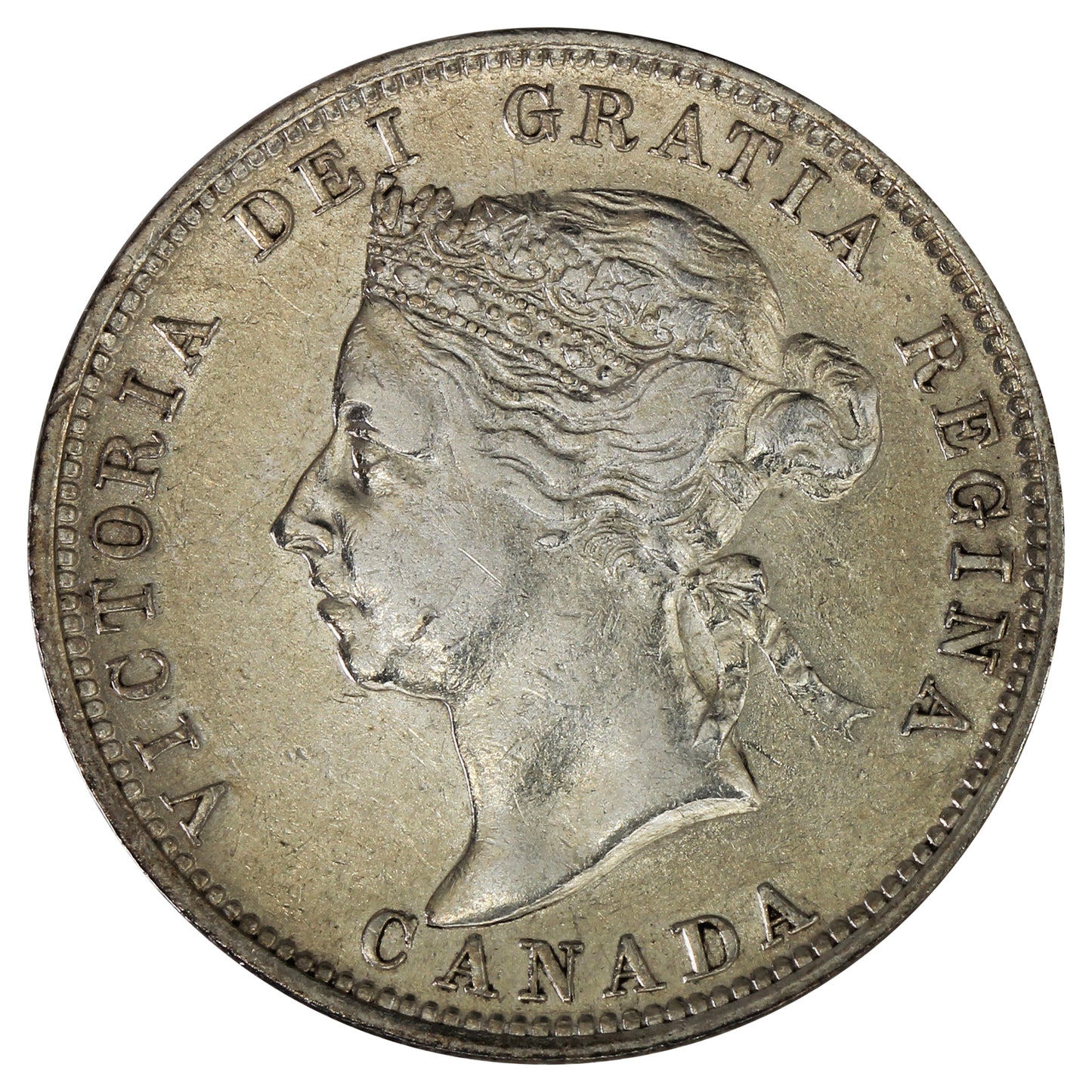 1900 Canada 25-cents Extra Fine (EF40) $