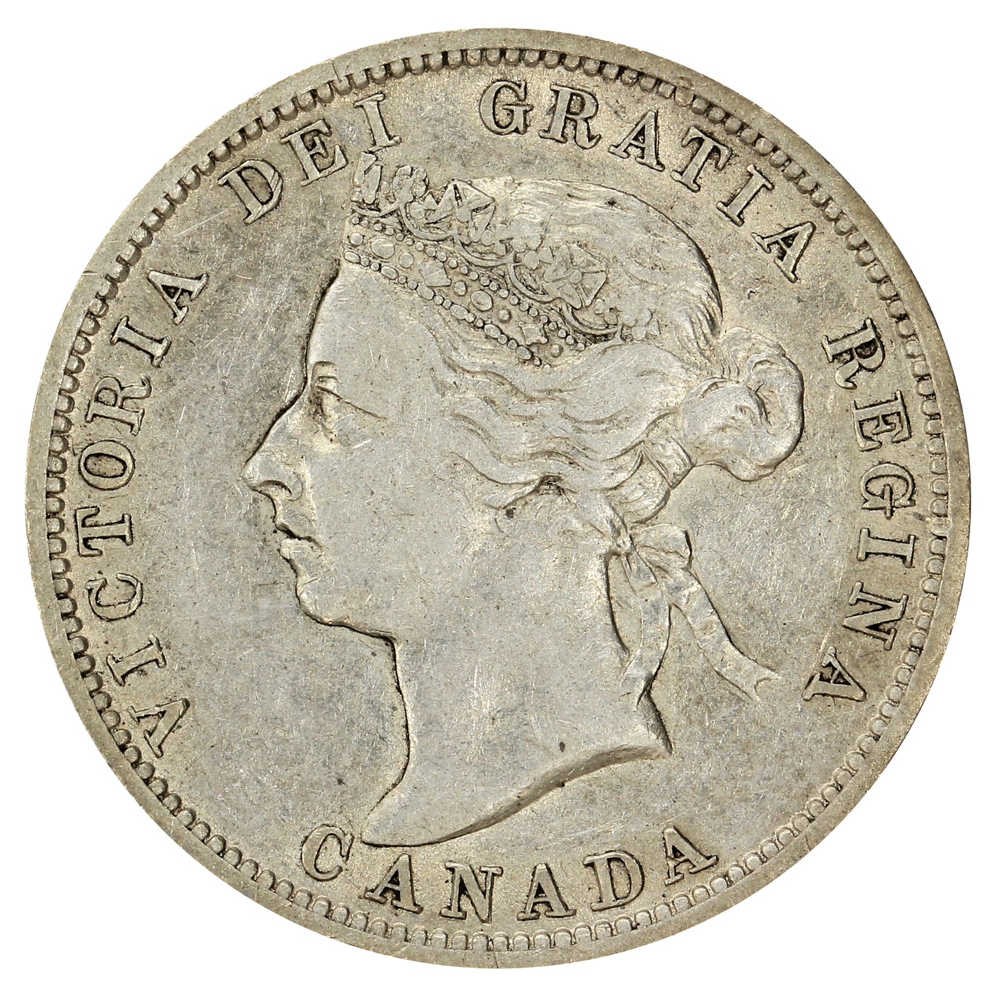 1901 Canada 25-cents Extra Fine (EF40) $