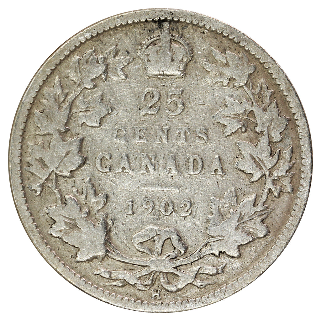 1902H Canada 25-cents Good (G4)