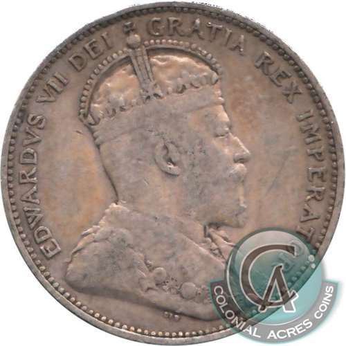 1902H Canada 25-cents Very Fine (VF20) $