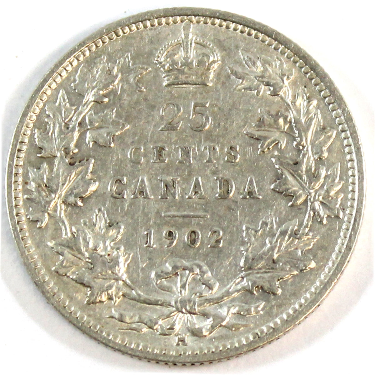 1902H Canada 25-cents VF-EF (VF30) $