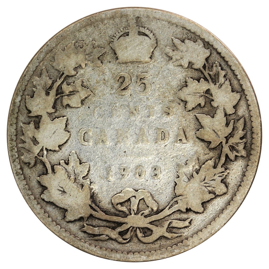 1903 Canada 25-cents Good (G4)
