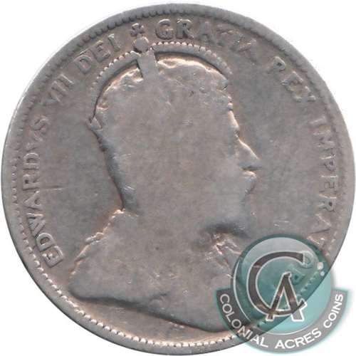 1904 Canada 25-cents G-VG (G6)