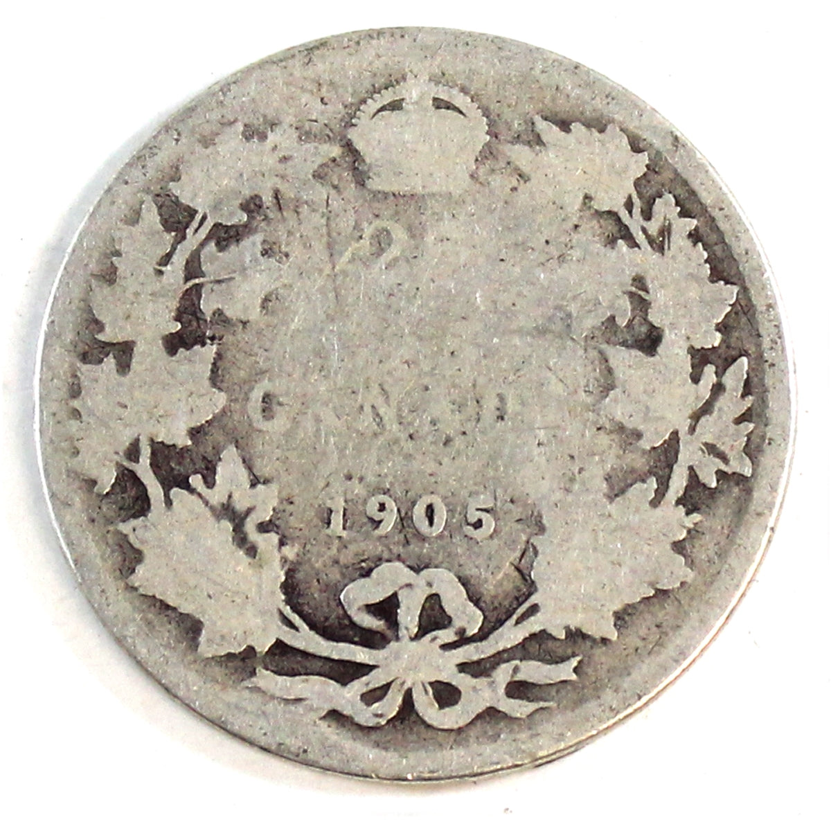 1905 Canada 25-cents Filler