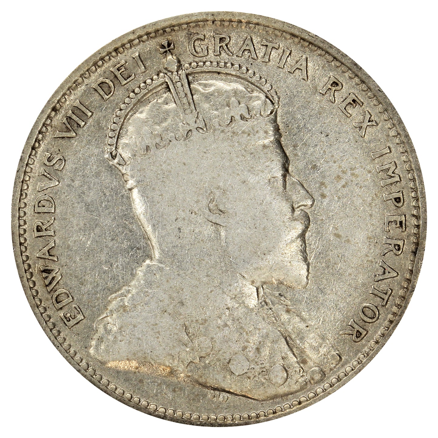 1905 Canada 25-cents VG-F (VG10)