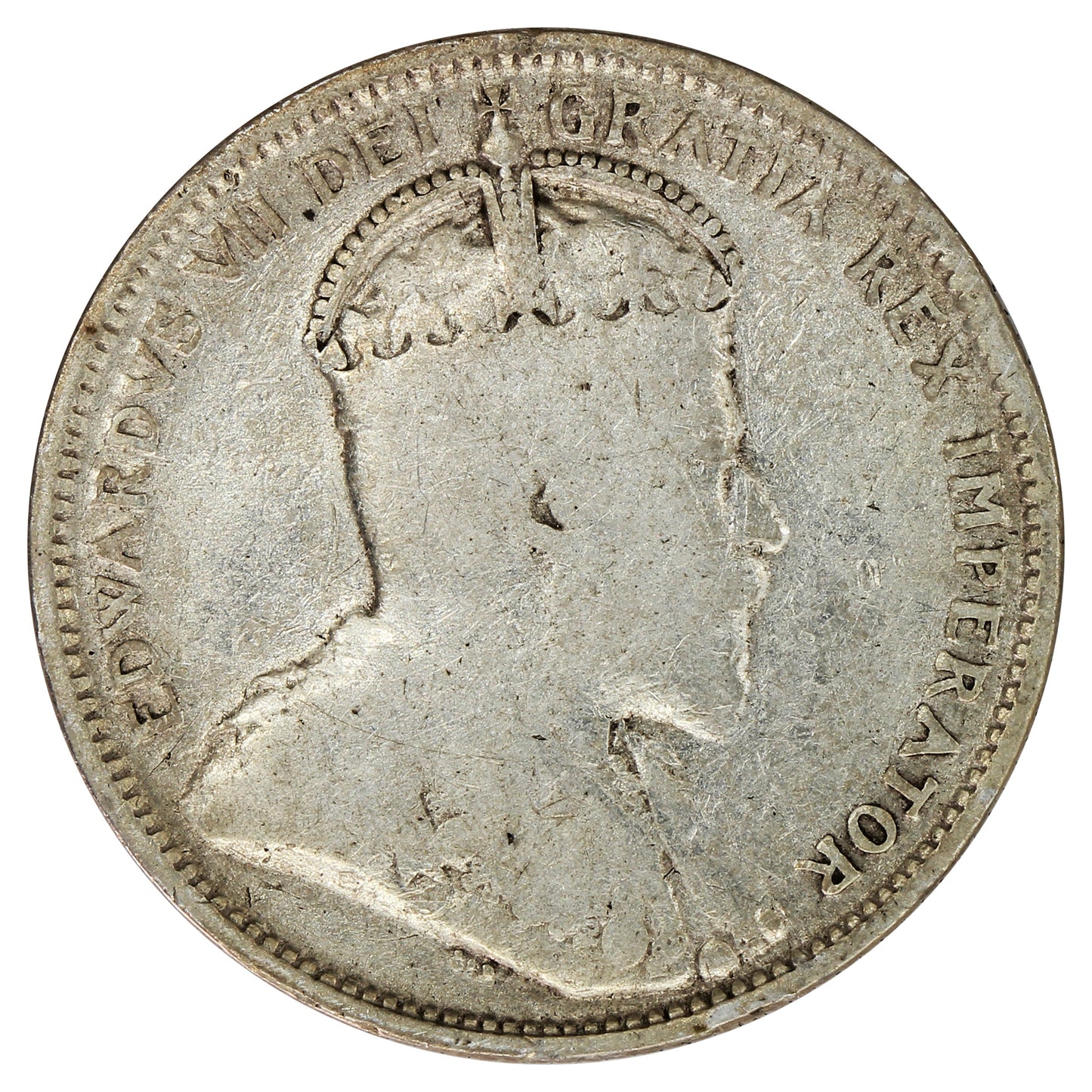 1907 Canada 25-cents G-VG (G6)