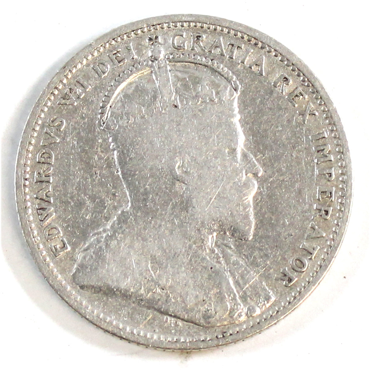 1908 Canada 25-cents VG-F (VG10)
