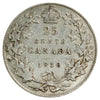 1910 Canada 25-cents F-VF (F-15)