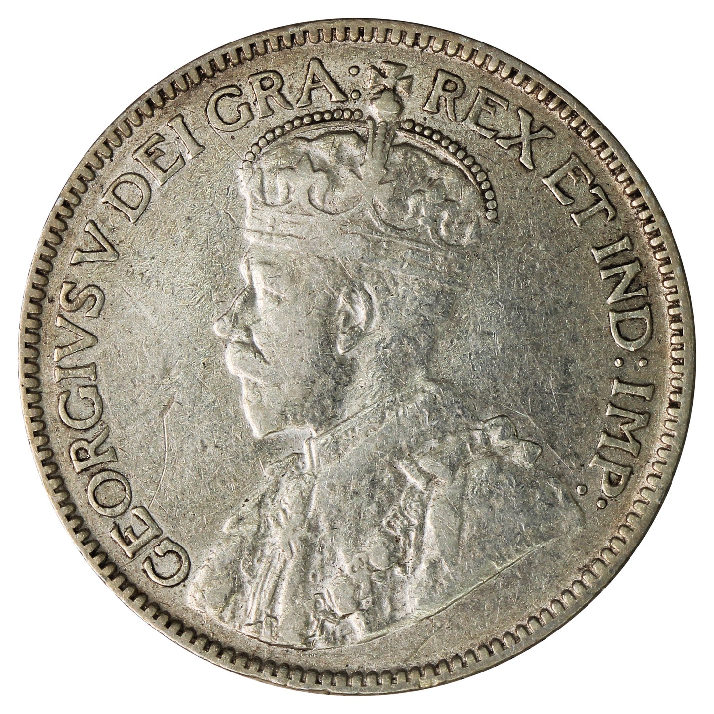 1912 Canada 25-cents Very Fine (VF20)