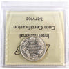 1913 Canada 25-cents ICCS Certified AU50