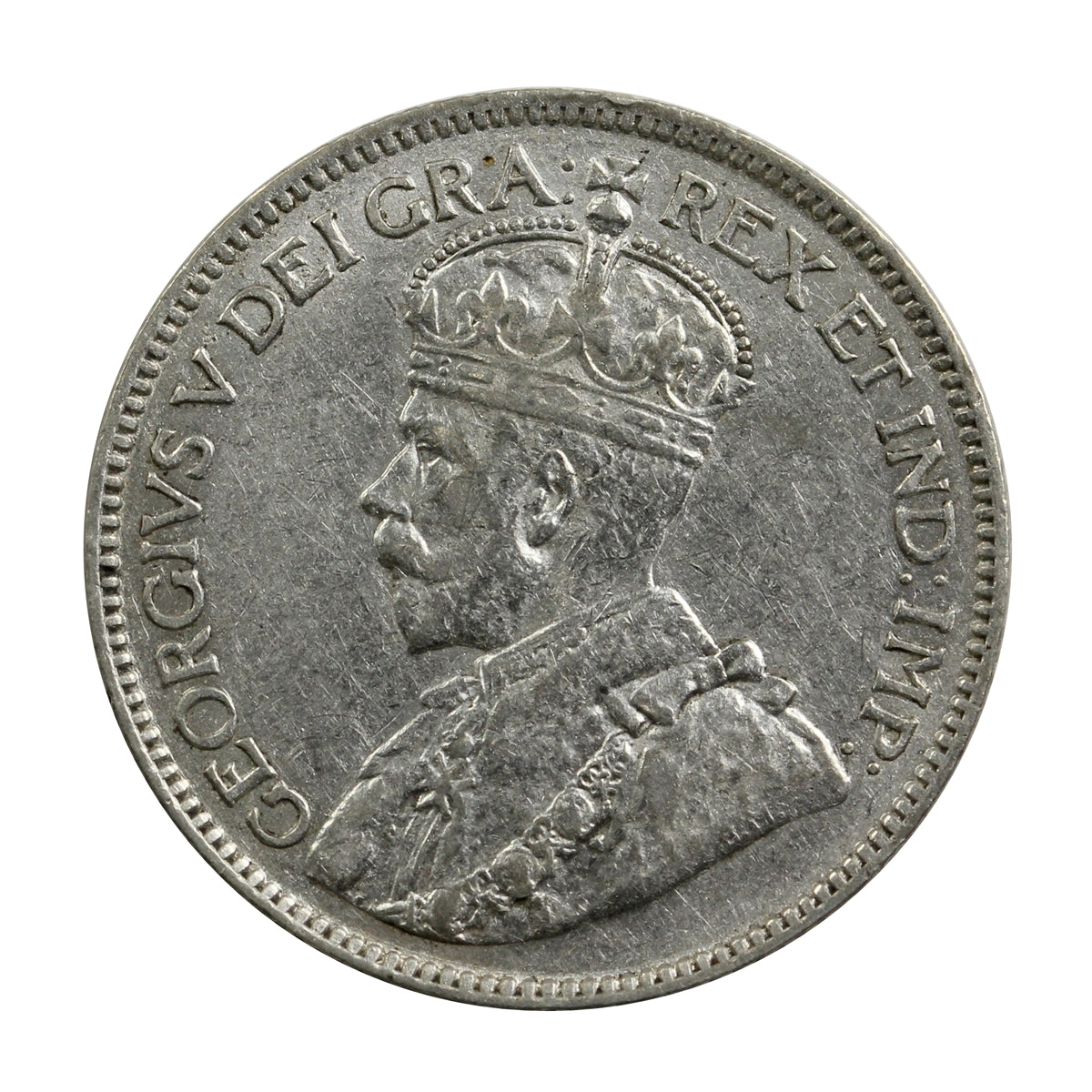 1914 Canada 25-cents VF-EF (VF30) $