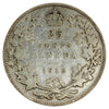 1916 Canada 25-cents Very Good (VG8)