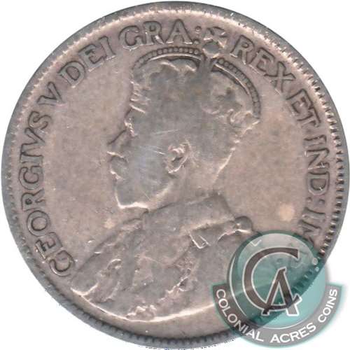 1927 Canada 25-cents G-VG (G6)