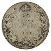 1930 Canada 25-cents F-VF (F15)