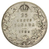 1936 Canada 25-cents F-VF (F15)