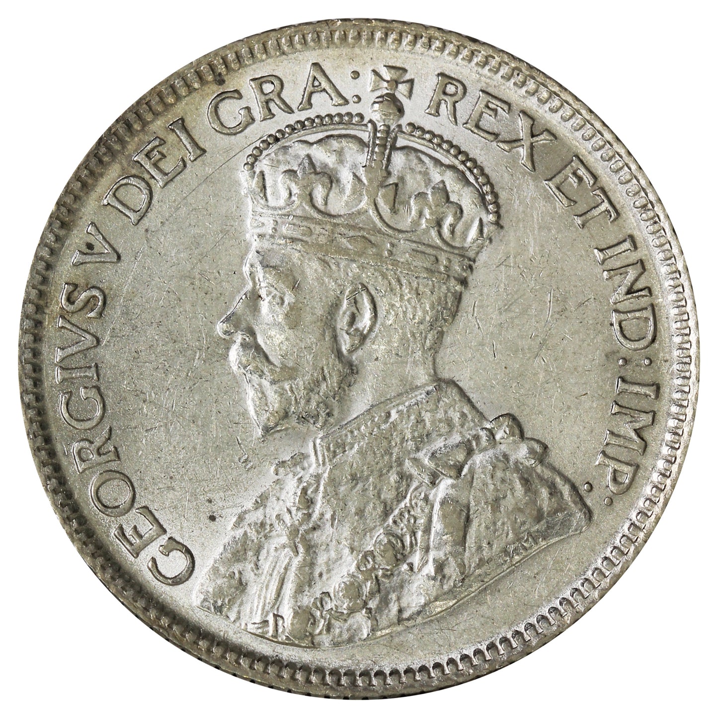 1936 Dot Canada 25-cents EF-AU (EF45) $
