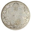 1936 Dot Canada 25-cents Very Good (VG8)