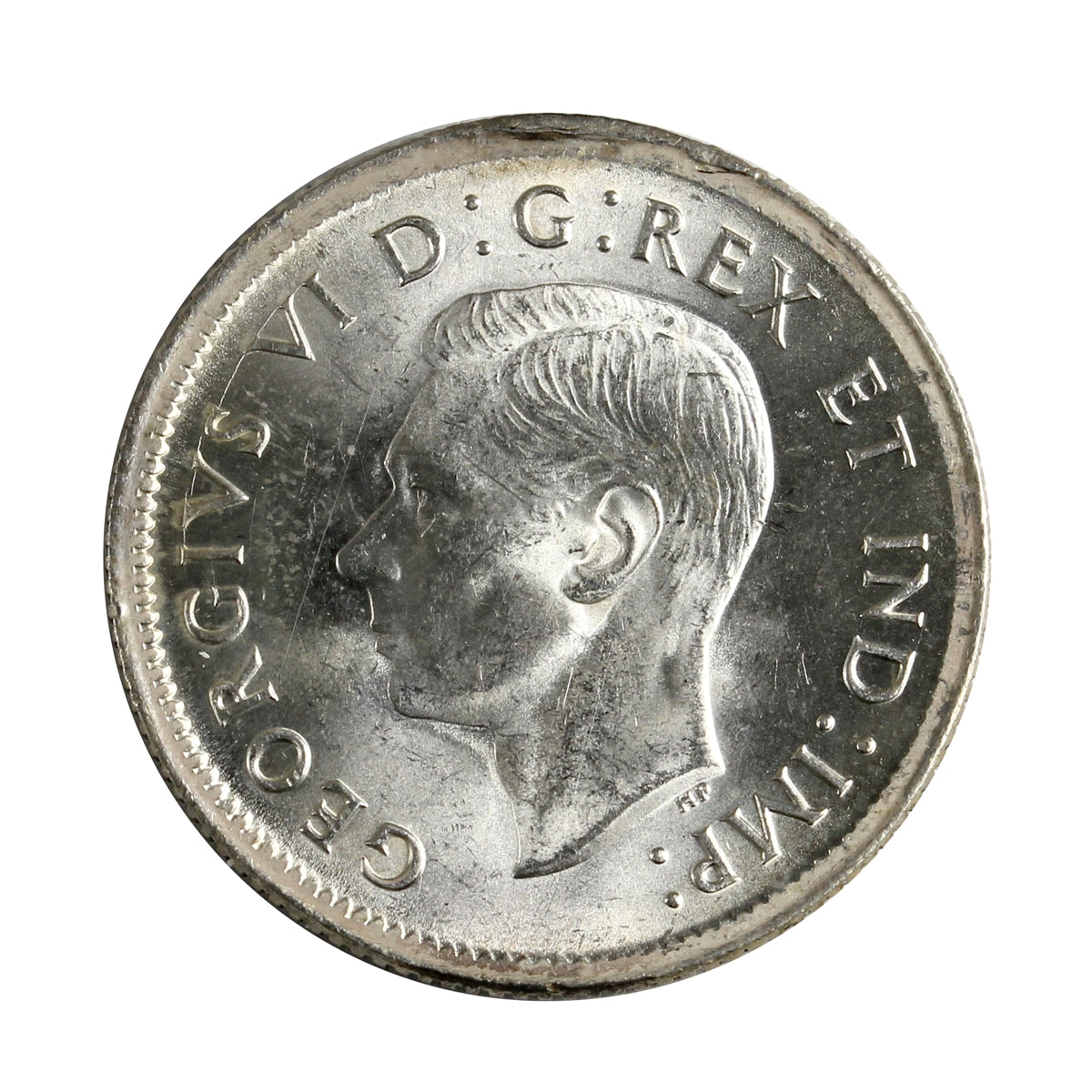 1937 Canada 25-cents Choice Brilliant Uncirculated (MS64) $