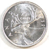 1939 Canada 25-cents Brilliant Uncirculated (MS63) $