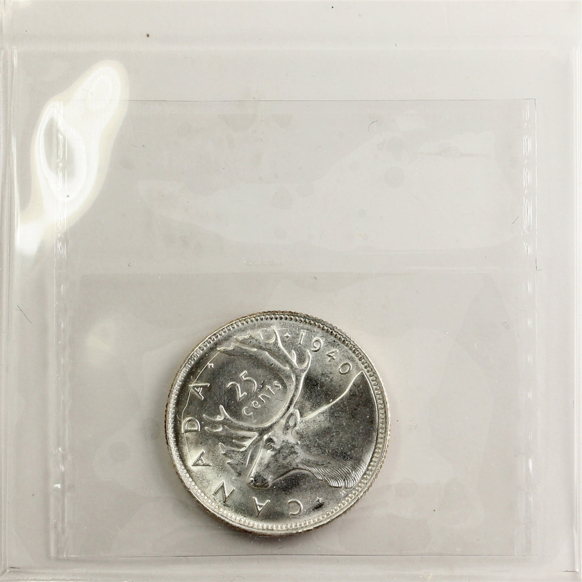 1940 Canada 25-cents ICCS Certified MS65 (XSA 157)