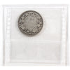 1885 Curved Top 5 Canada 25-cents ICCS Certified G6