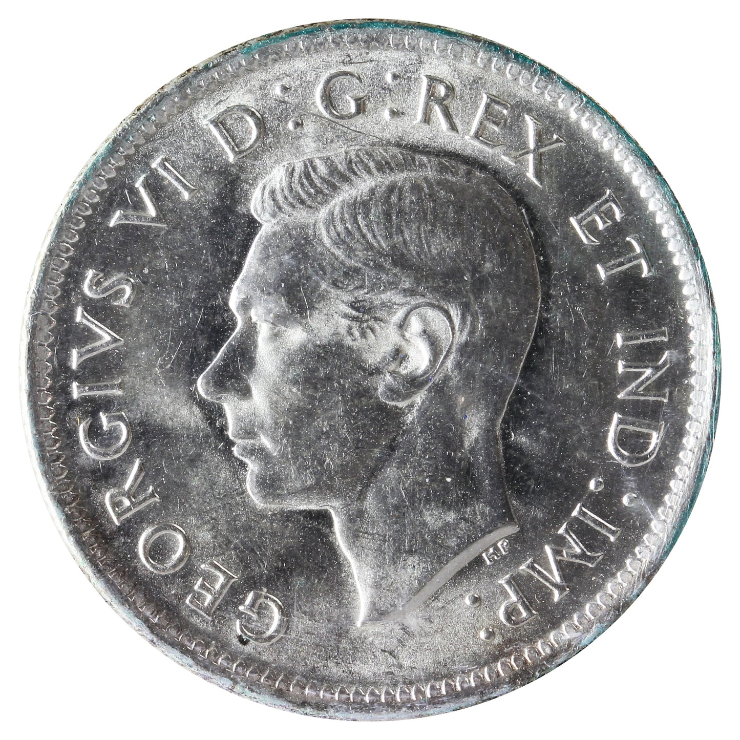 1938 Canada 25-cents ICCS Certified MS62