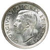 1943 Canada 25-cents Brilliant Uncirculated (MS63)