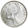 1943 Canada 25-cents Choice Brilliant Uncirculated (MS64) $