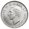 1943 Canada 25-cents Choice Brilliant Uncirculated (MS64) $