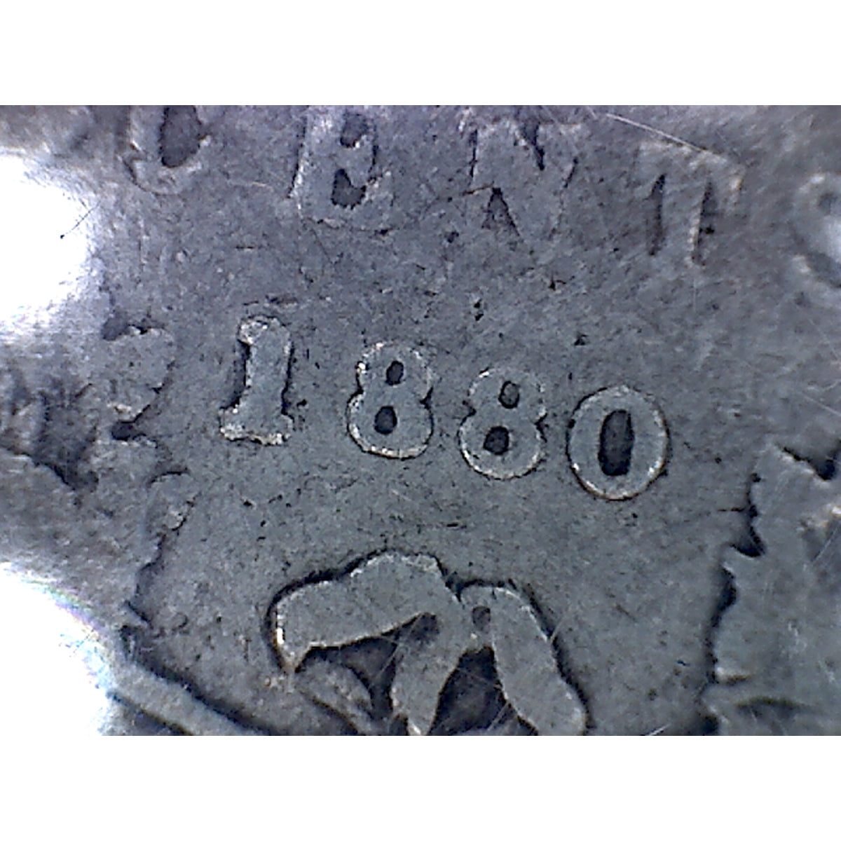 1880H Wide 0 Canada 25-cents ICCS Certified G6