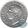 1944 Canada 25-cents Extra Fine (EF40)