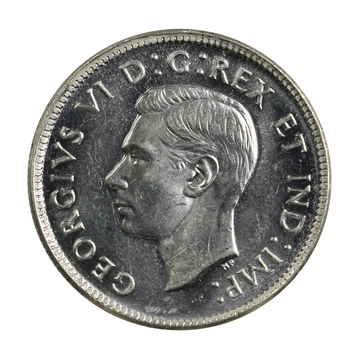 1945 Canada 25-cents Brilliant Uncirculated (MS63) $