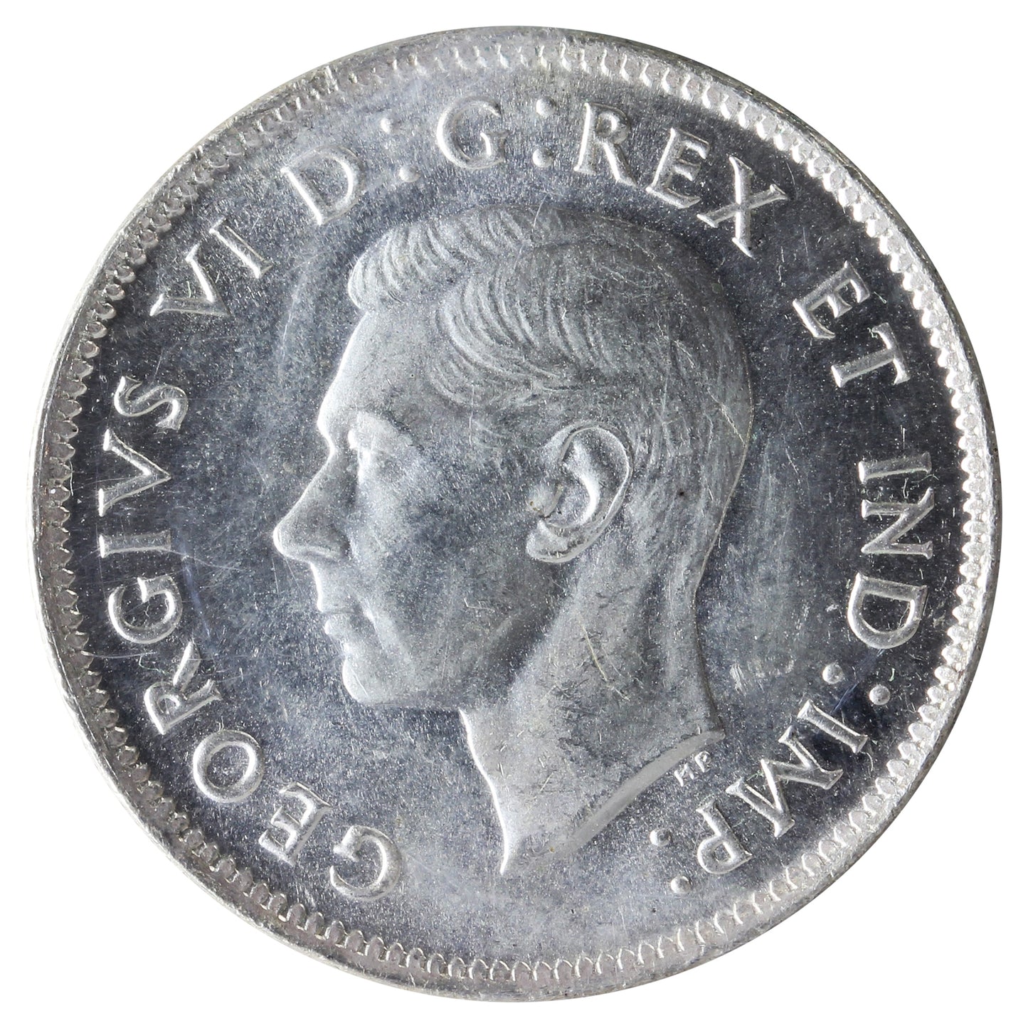 1947 Maple Leaf Canada 25-cents ICCS Certified MS65 (KV 321)