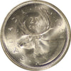 1964 Canada 25-cents ICCS Certified MS64