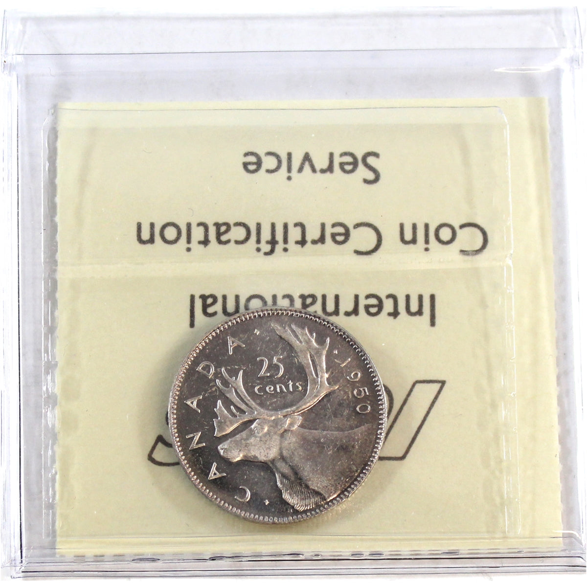 1950 Canada 25-cents ICCS Certified MS64