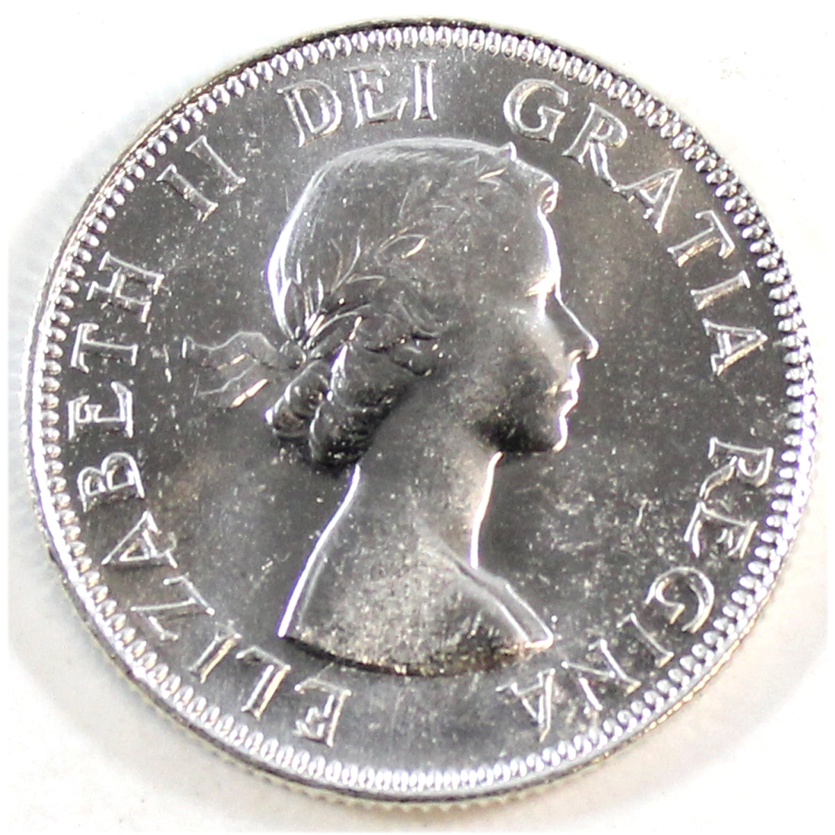 1953 Large Date NSS Canada 25-cents Brilliant Uncirculated (MS63)