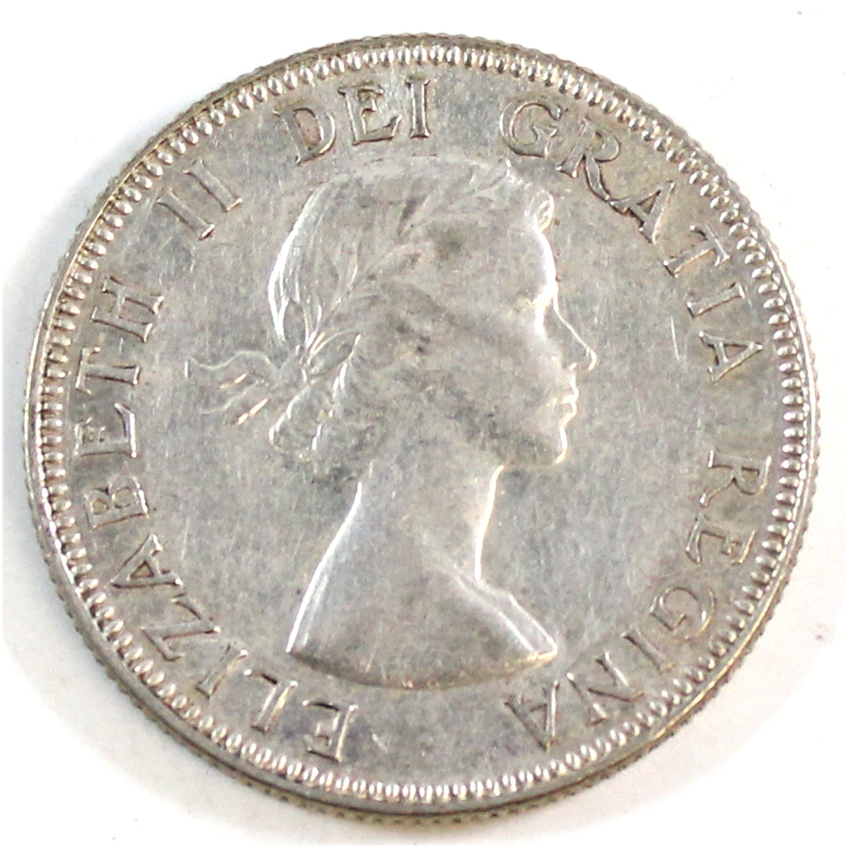 1953 Large Date NSS Canada 25-cents VF-EF (VF30)