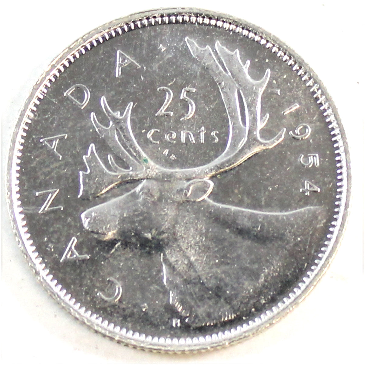 1954 Canada 25-cents Brilliant Uncirculated (MS63) $