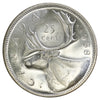 1958 Canada 25-cents Brilliant Uncirculated (MS63)