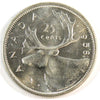 1958 Canada 25-cents UNC+ (MS62)