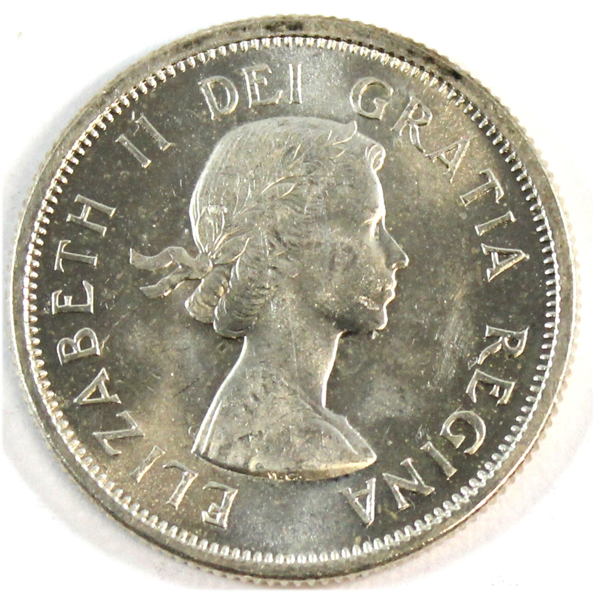 1958 Canada 25-cents UNC+ (MS62)